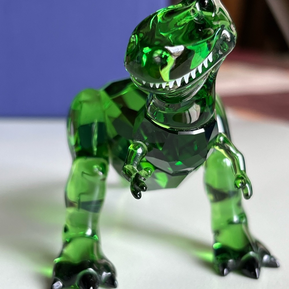 RARE Swarovski Rex Toy Story Disney Pixar Crystal Figurine -
Excellent Condition - Picture 2 of 11